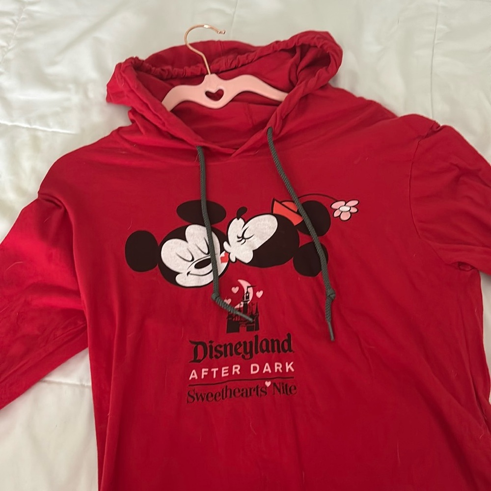 Disneyland Sweethearts Night Hooded Shirt